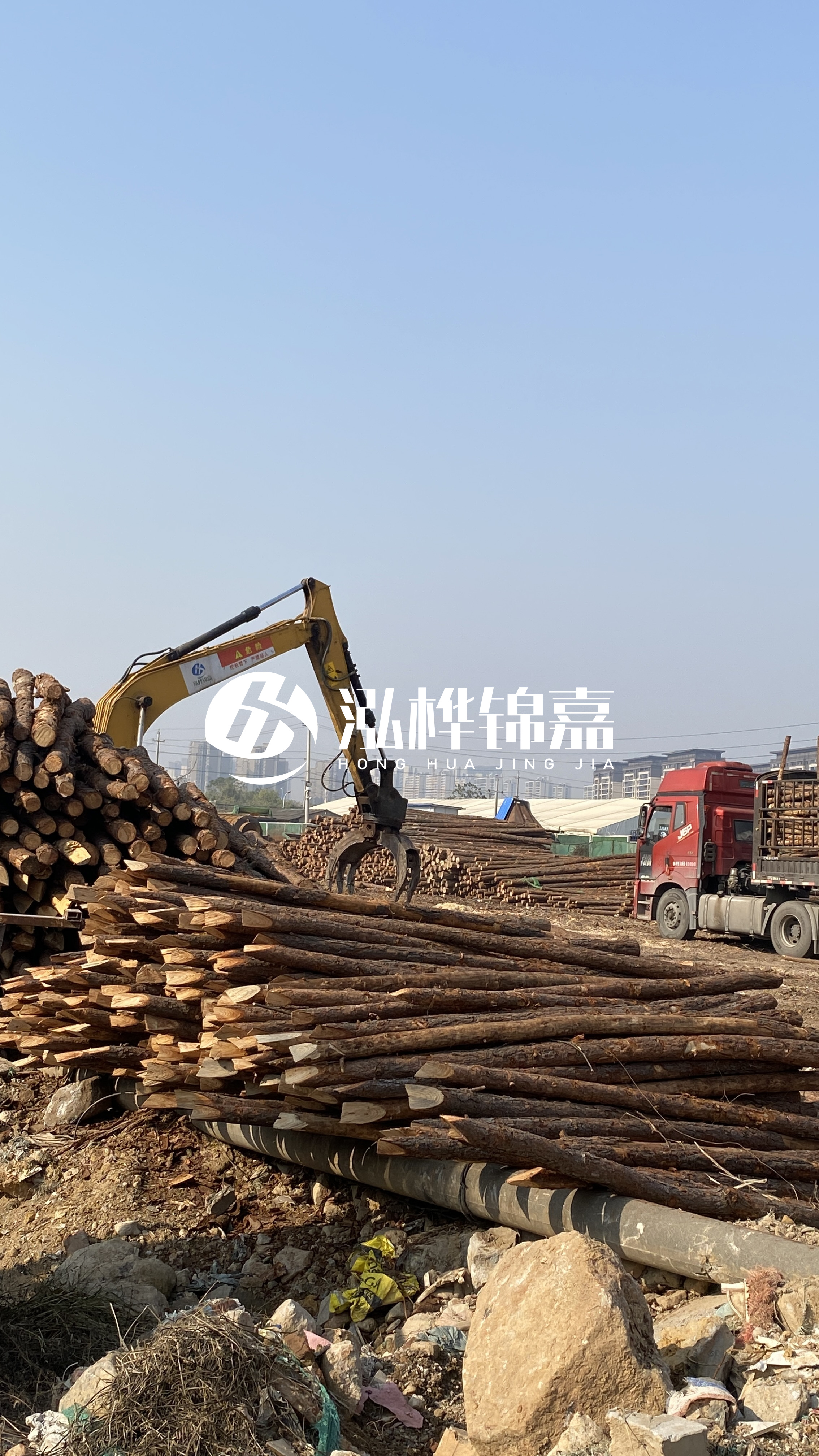 白銀松木樁批發(fā)源頭廠家-為什么要選新鮮松木樁？