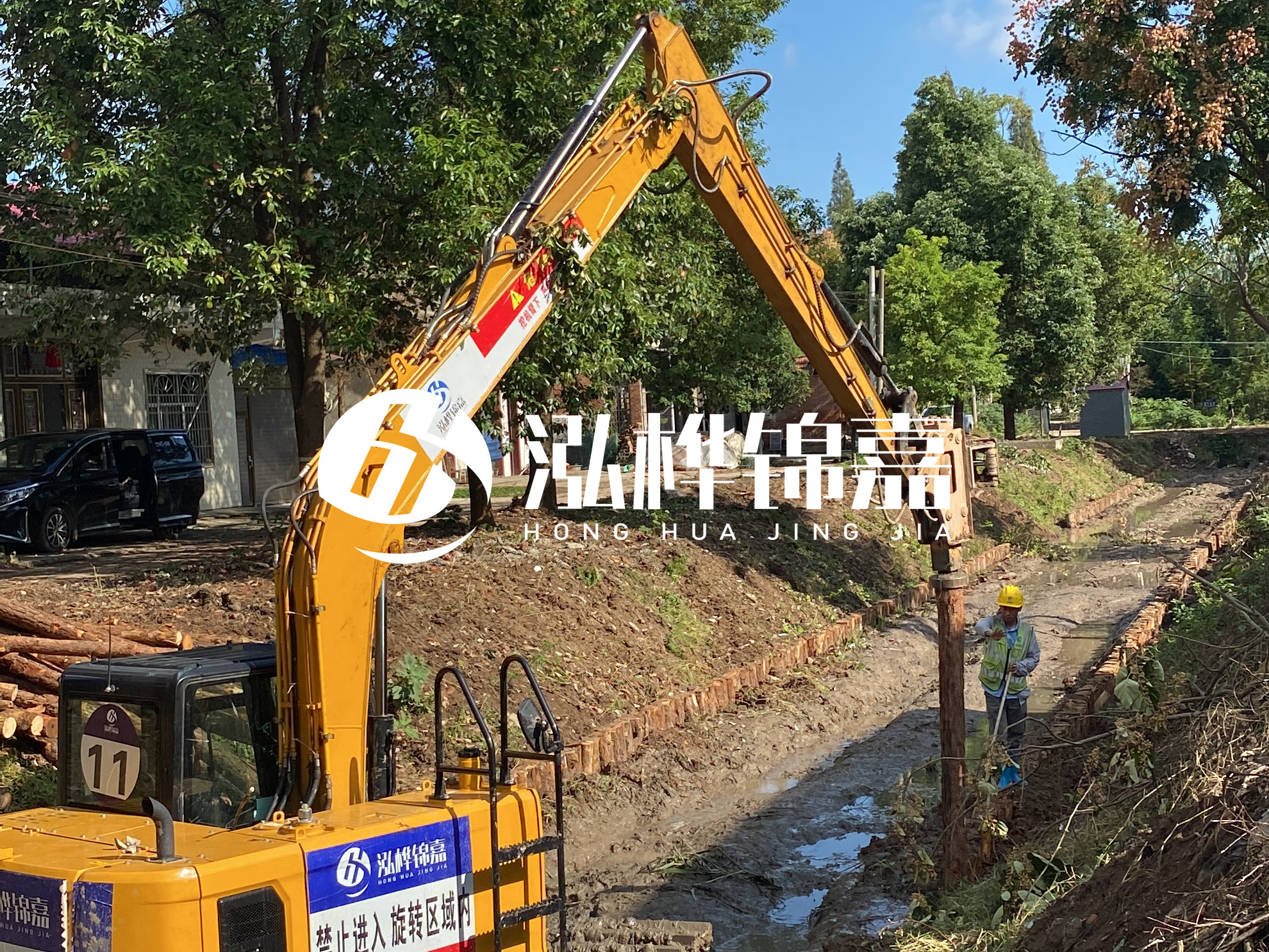 水上打松木樁施工隊能異地施工嗎？進(jìn)場費是誰出？