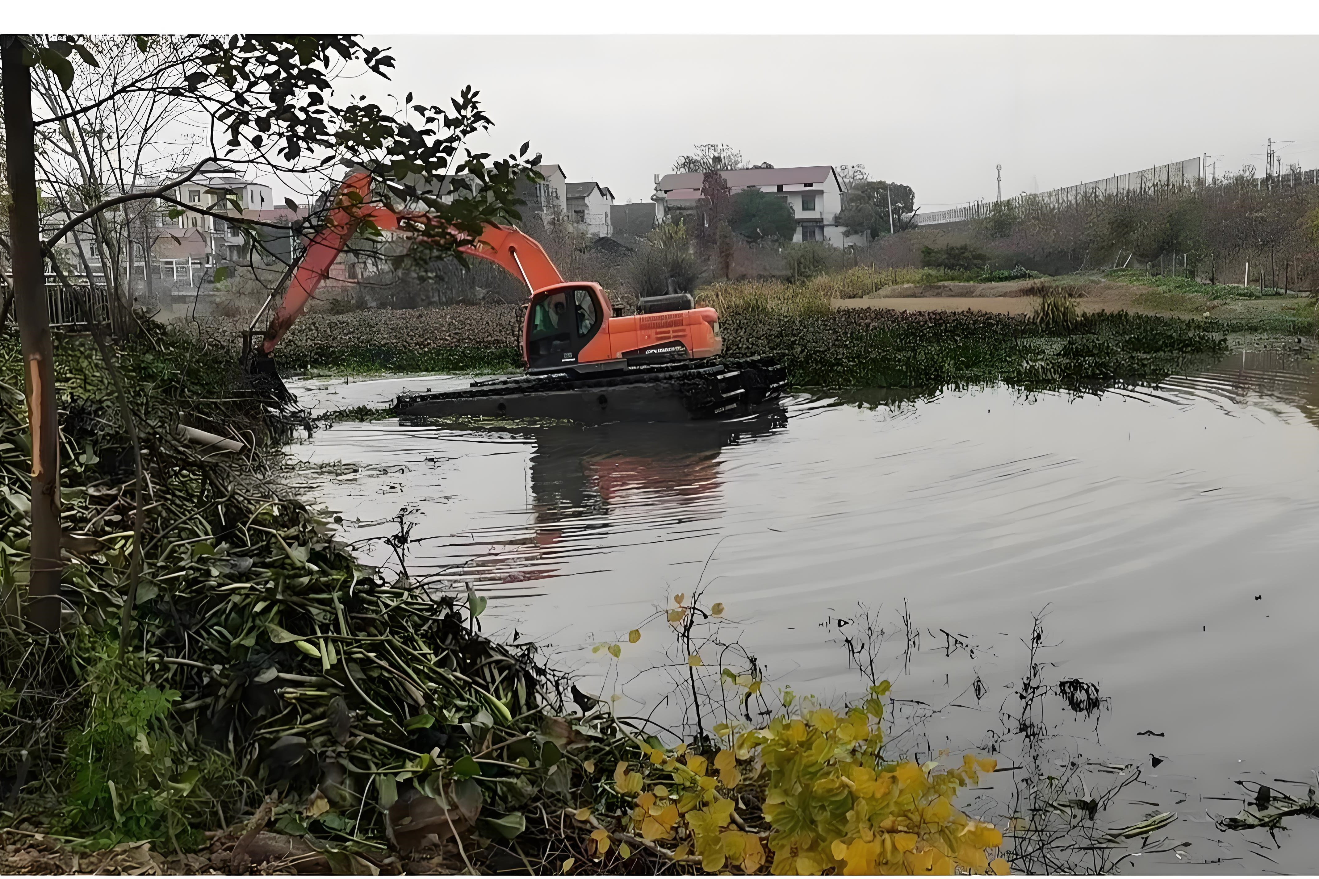 蕪湖水挖清淤團隊泓樺錦嘉 - 挖機清淤的每立方米多少錢？
