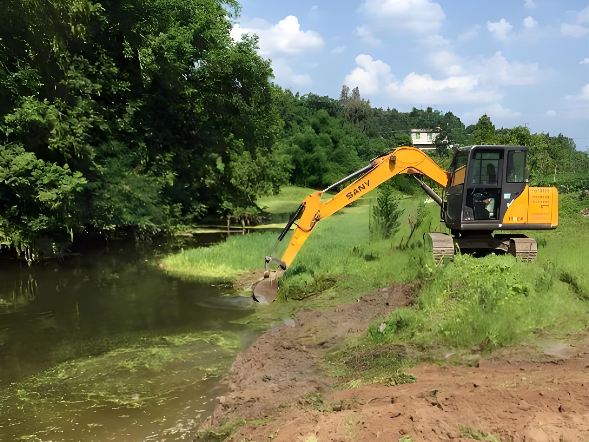 北京朝陽(yáng)區(qū)水上挖機(jī)清淤隊(duì)-水庫(kù)清淤的最佳施工時(shí)段是什么時(shí)候？