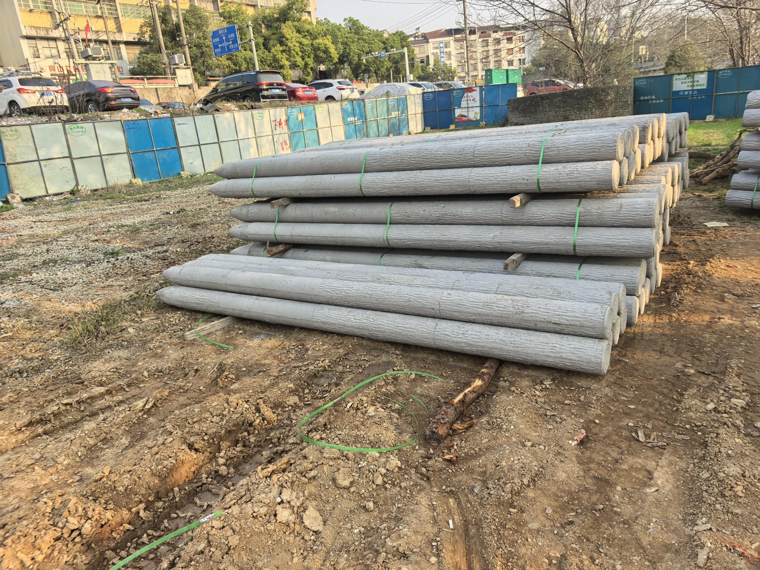 水泥樁批發(fā)廠家泓樺錦嘉-水泥樁打樁的施工流程是怎樣的？