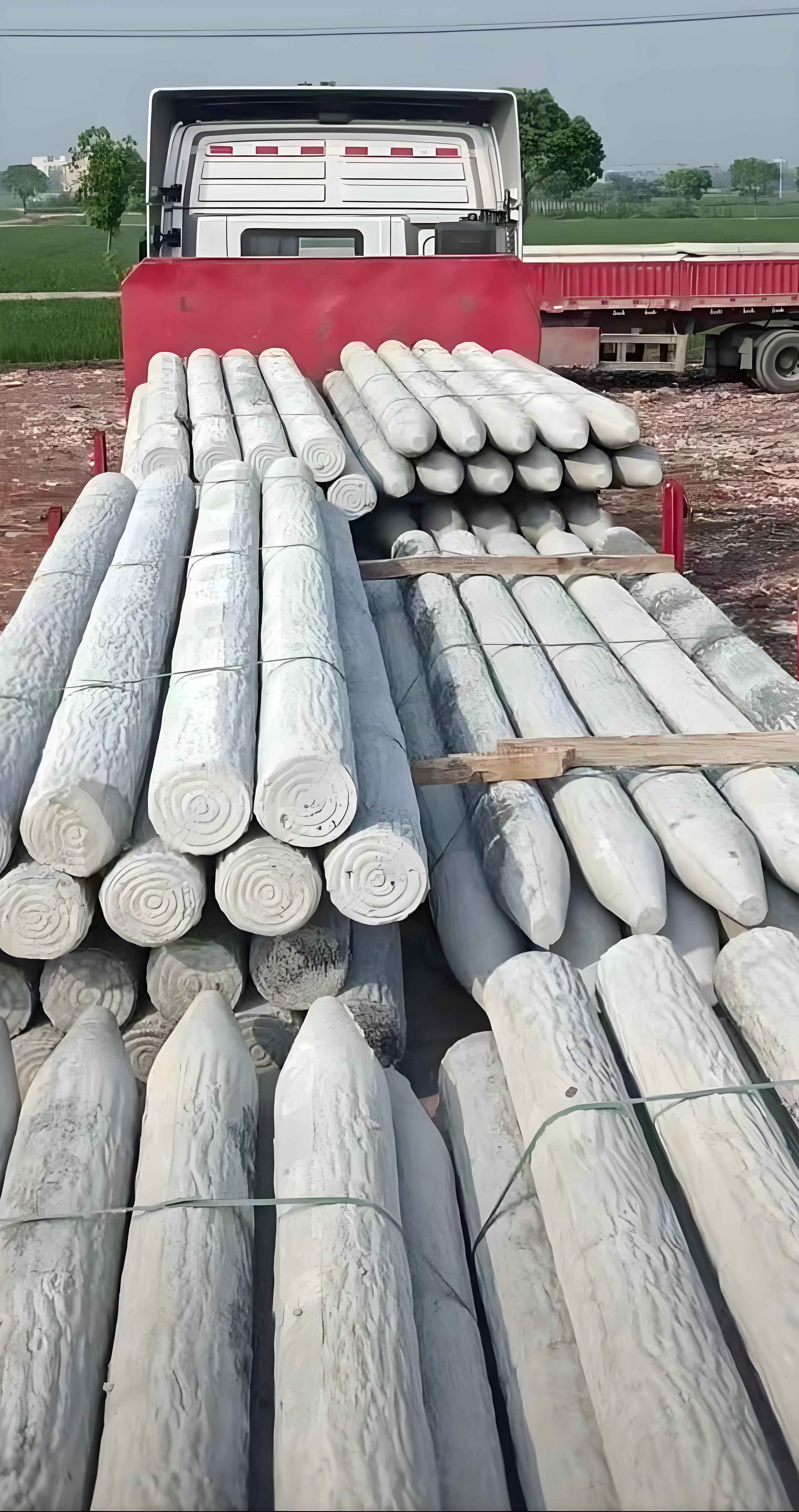 水泥樁廠家泓樺錦嘉-打仿木樁的施工流程是什么？