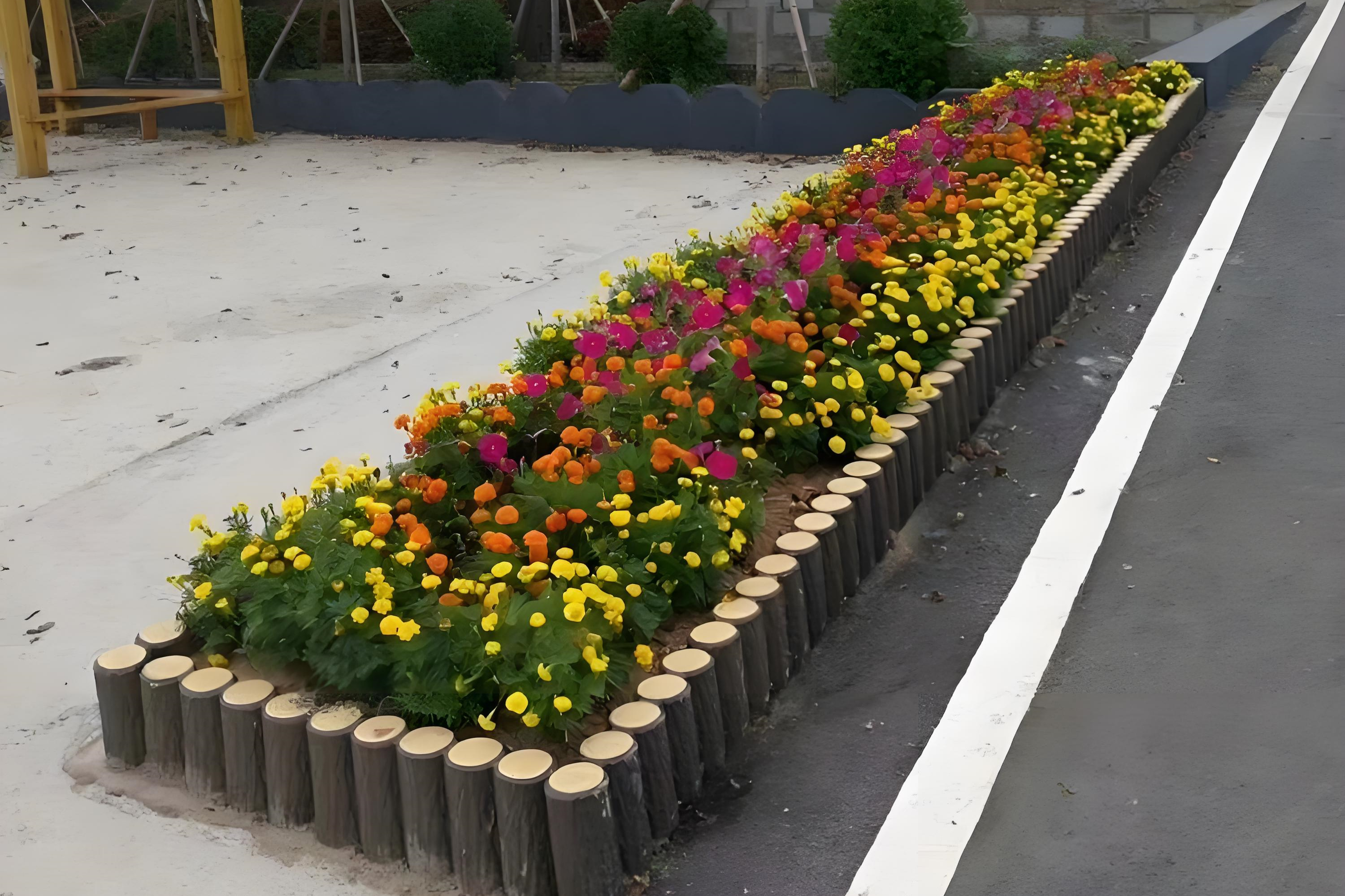 水泥仿木樁施工隊(duì)泓樺錦嘉 - 庭院打仿木樁選多大直徑合適？